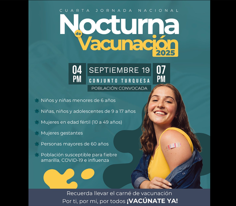 |Nemocón| se suma a la Cuarta Jornada Nacional de |Vacunación| 2025