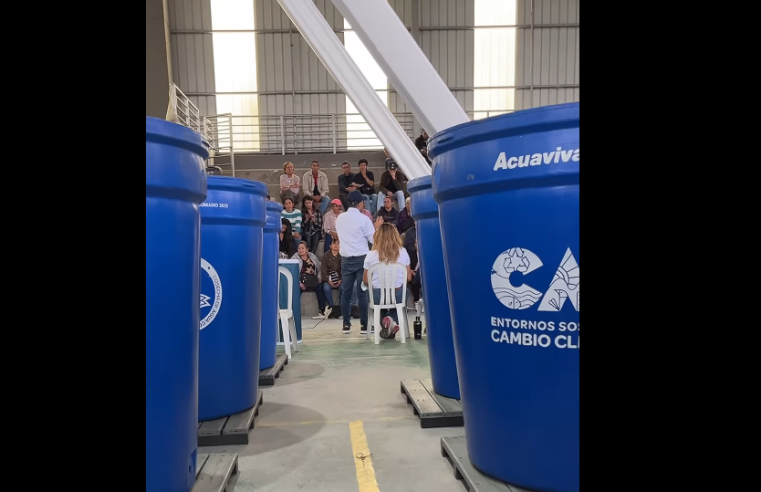 Provincia de |Almeidas| y |Guatavita| recibió entrega de tanques y acuerdos de conservación + Video