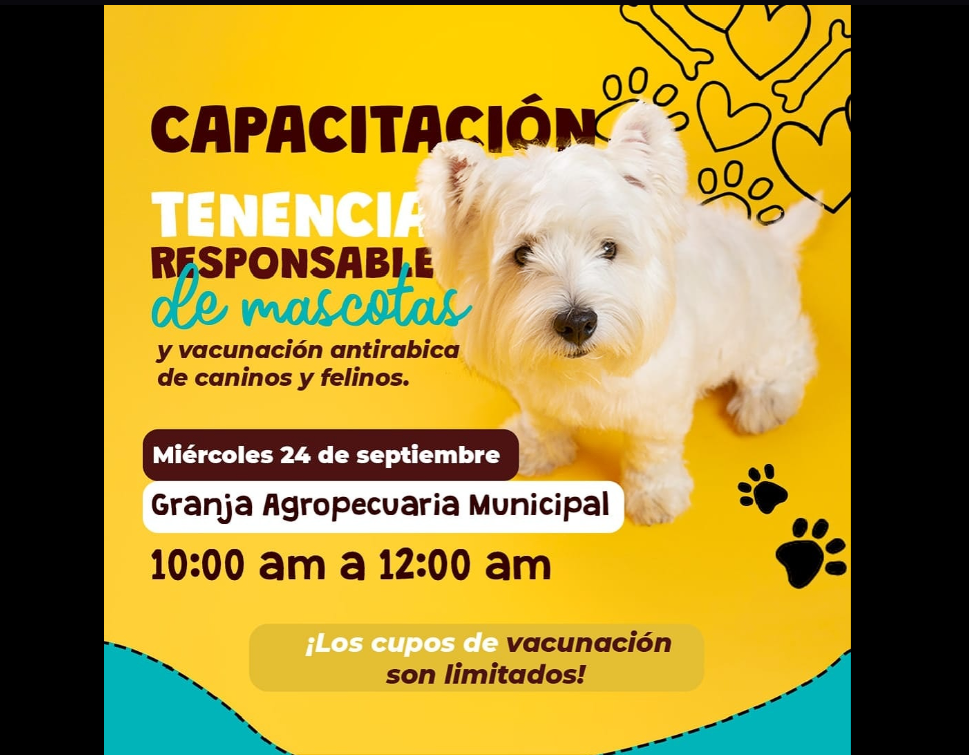 |Cogua| conmemoró el |Día Mundial de la Rabia| con jornadas de |prevención| y |bienestar animal|