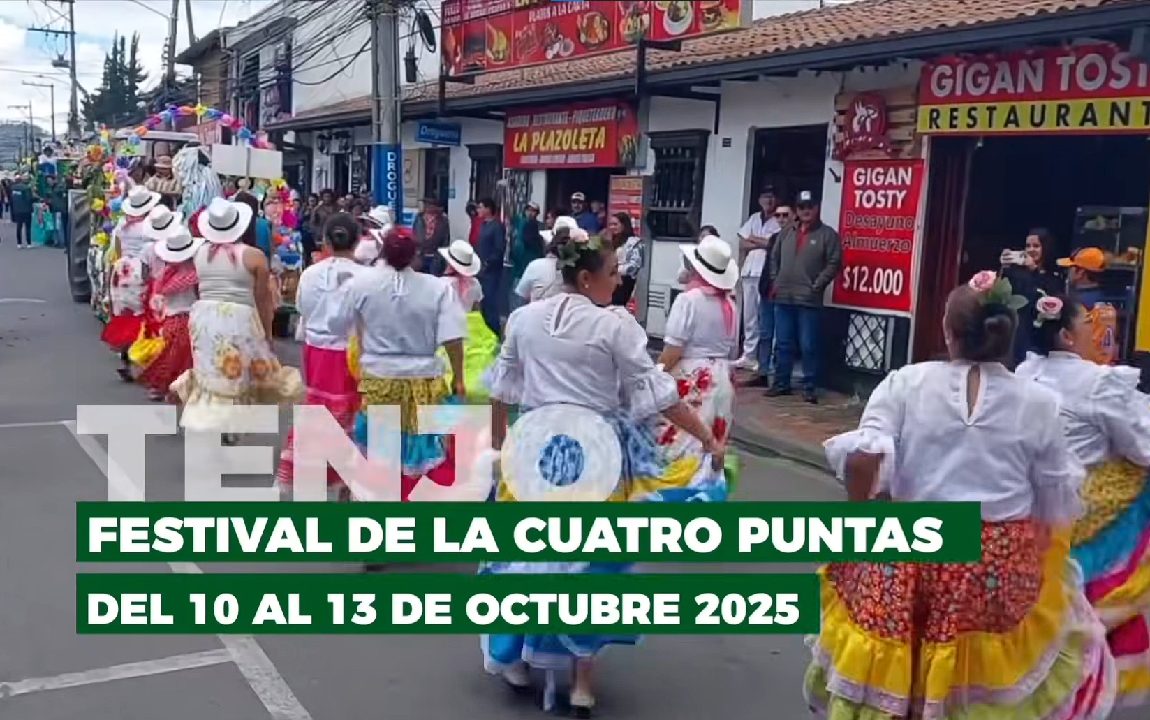 |Tenjo| se prepara para el |Festival de la Cuatro Puntas| 2025 + Video