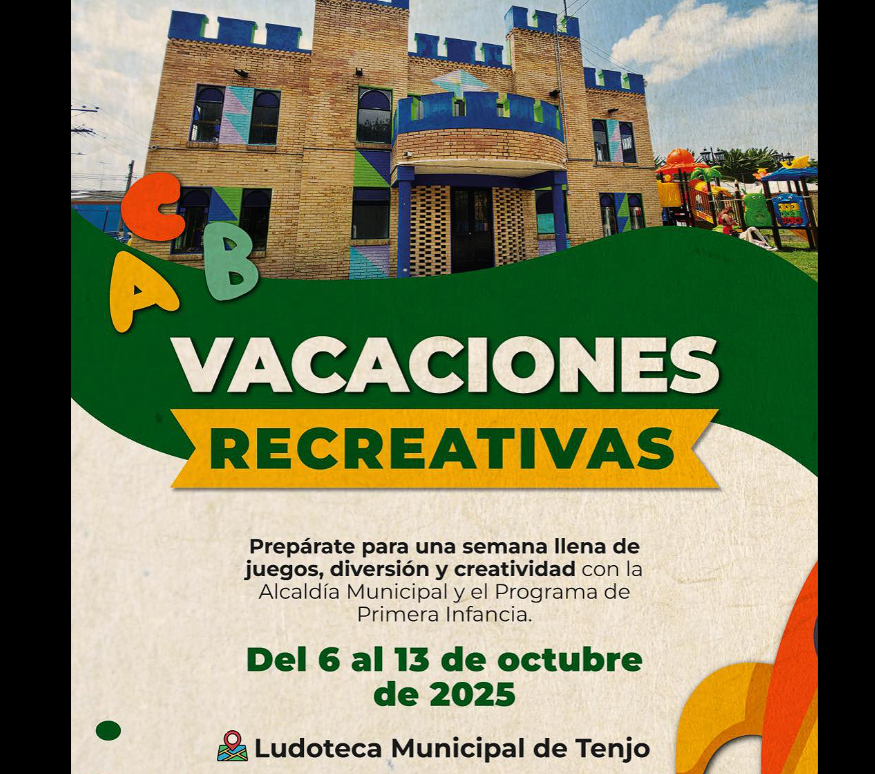 |Tenjo| ofrece |vacaciones recreativas| en la |Ludoteca Municipal|