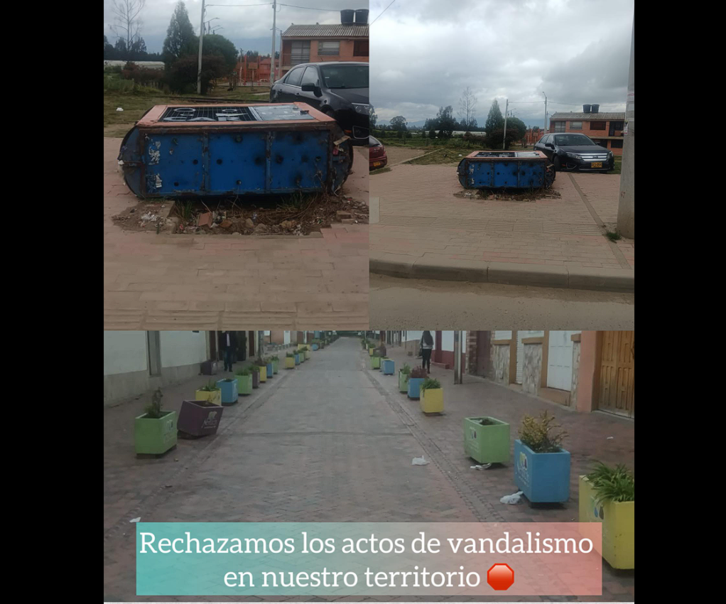 🚫 Administración de |Nemocón| rechaza actos de |vandalismo| en el municipio