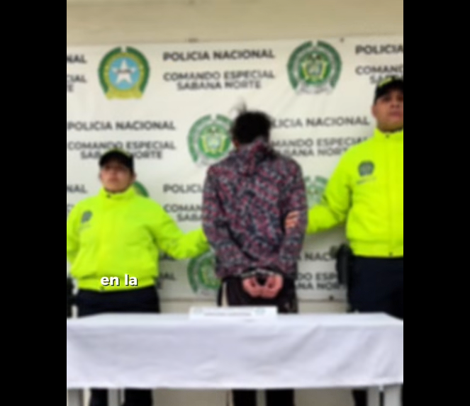 Autoridades de |Zipaquirá| logran captura relacionada con un caso de homicidio en el |sector de Moliner| + Video