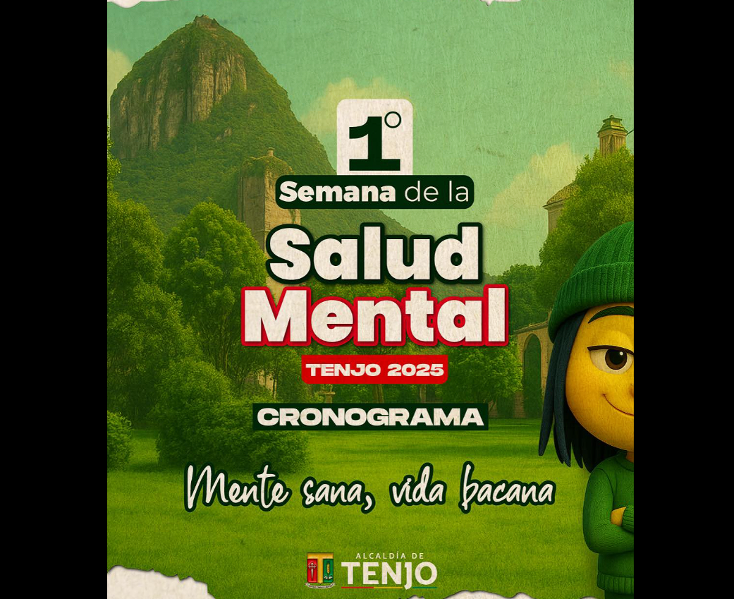 |Tenjo| presenta la programación de la Semana de la |Salud Mental| 2025