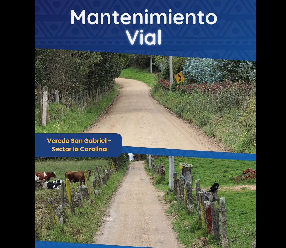 |Sopó| avanza en el mejoramiento de sus vías terciarias en la vereda |San Gabriel|