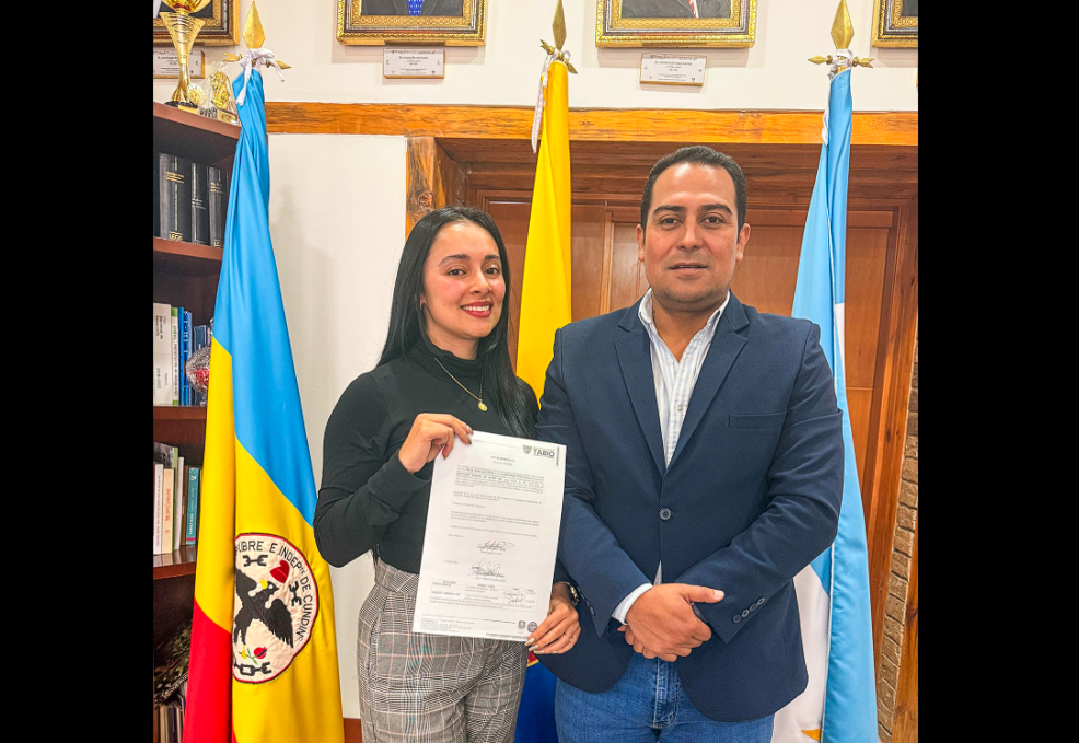 |Nueva Registradora| Municipal del Estado Civil tomó posesión en |Tabio|