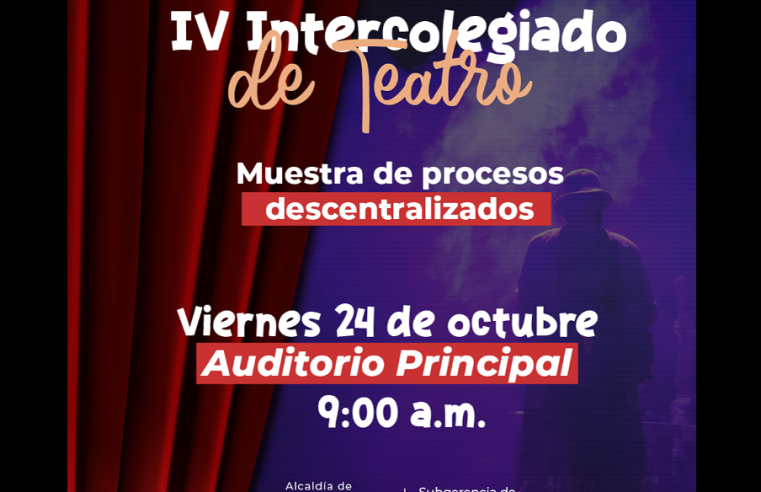 |Cogua| celebra el IV Intercolegiado de |Teatro| – Procesos Descentralizados