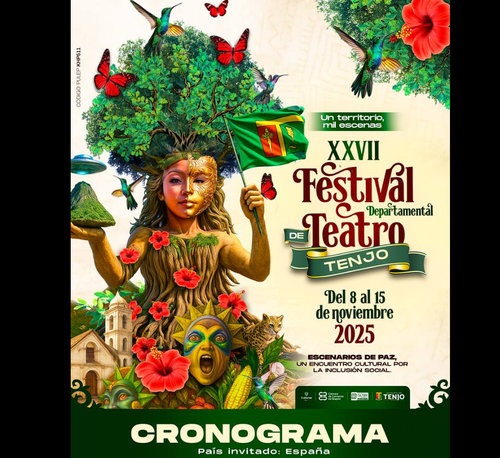|Tenjo| se prepara para el |Festival Departamental de Teatro| 2025: “Un territorio, mil escenas”