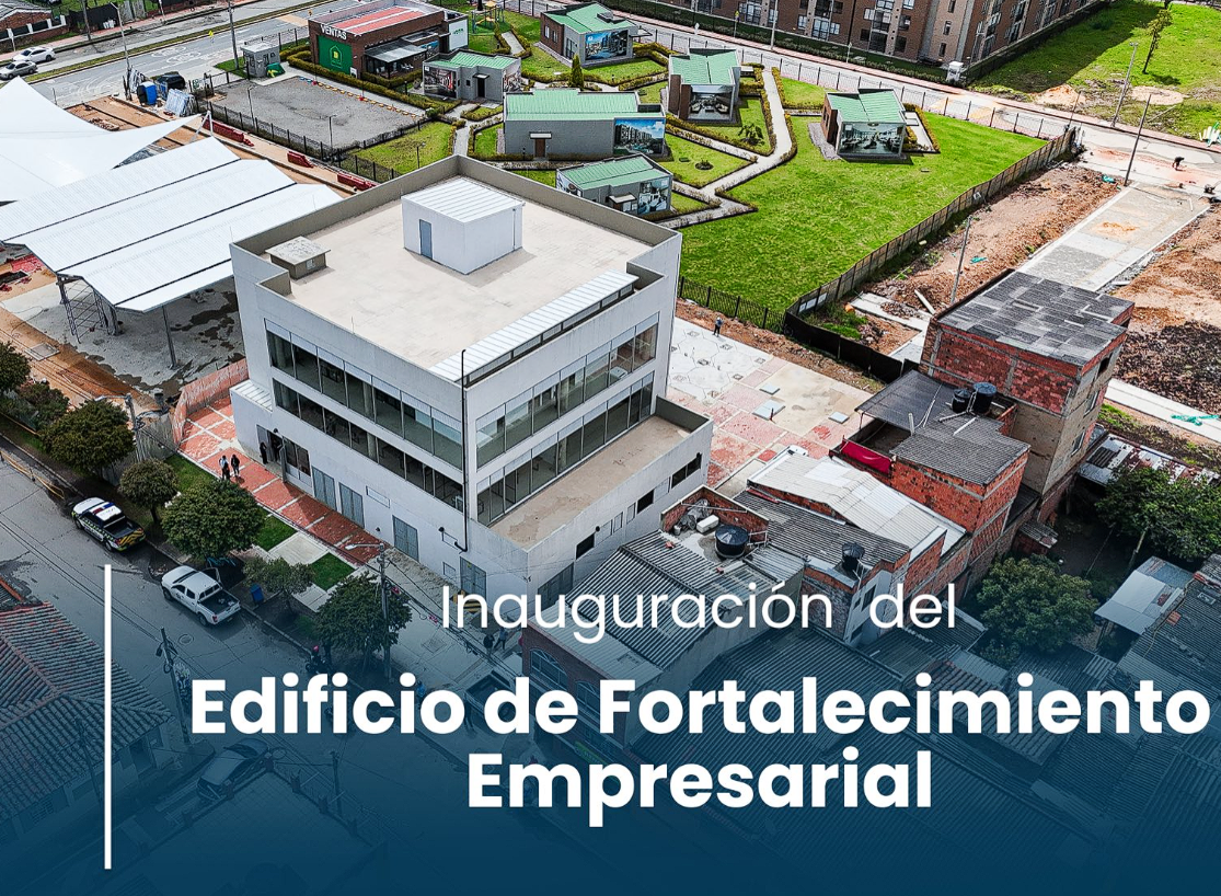 |Cajicá| inaugura el Edificio de |Fortalecimiento Empresarial|