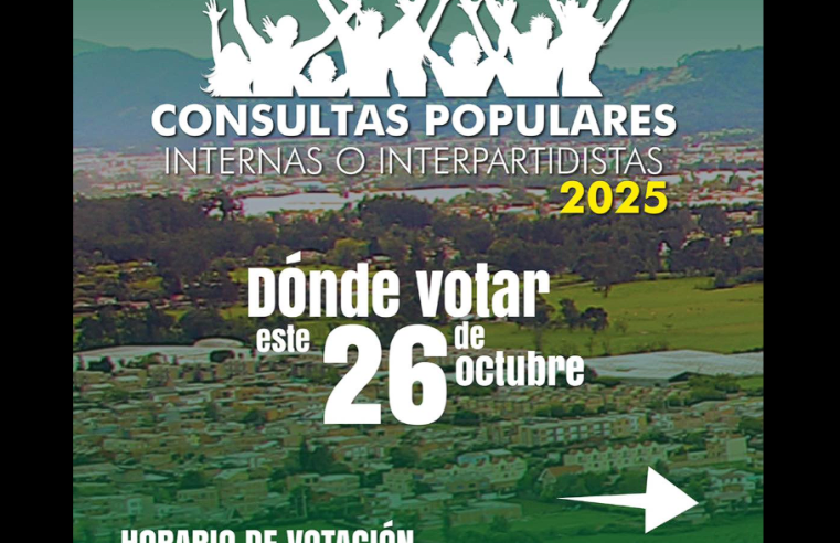 |Chía| garantiza acompañamiento y seguridad durante las |Consultas Populares 2025|