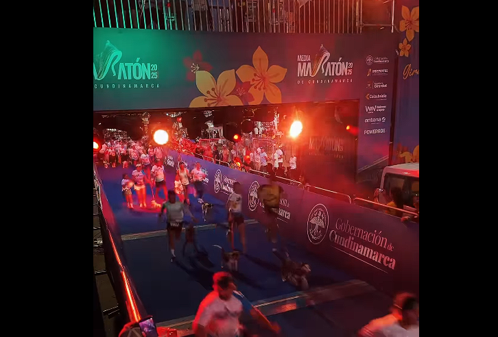 |Girardot| vivió una emotiva 3K junto a más de |200 atletas| y sus |mascotas| + Video