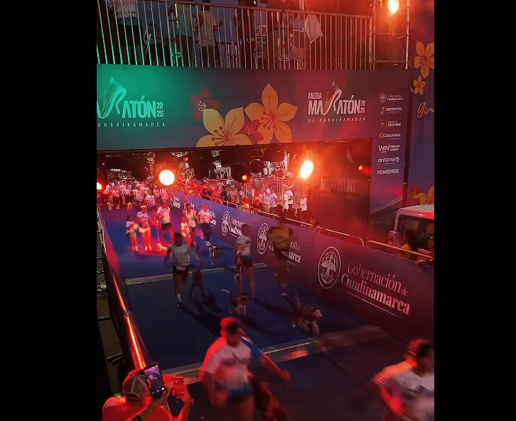 |Girardot| vivió una emotiva 3K junto a más de |200 atletas| y sus |mascotas| + Video