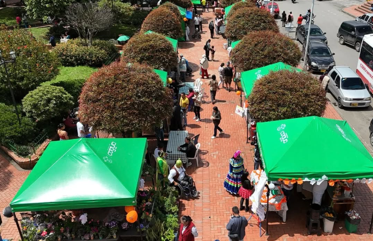 El Mercado Campesino de |Cogua| se llenó de color, |música| y tradición