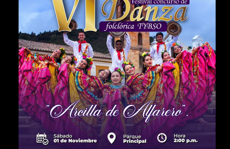 |Gachancipá| celebra el |VI Festival Concurso de Danza Folclórica| “Arcilla de Alfarero”