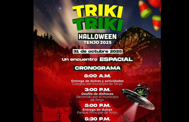 |Tenjo| celebrará un |Halloween| fuera de este mundo con actividades para toda la familia