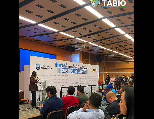 |Tabio| asegura más de 17 mil millones en inversiones para |educación|, |saneamiento| y |movilidad rural| + Video