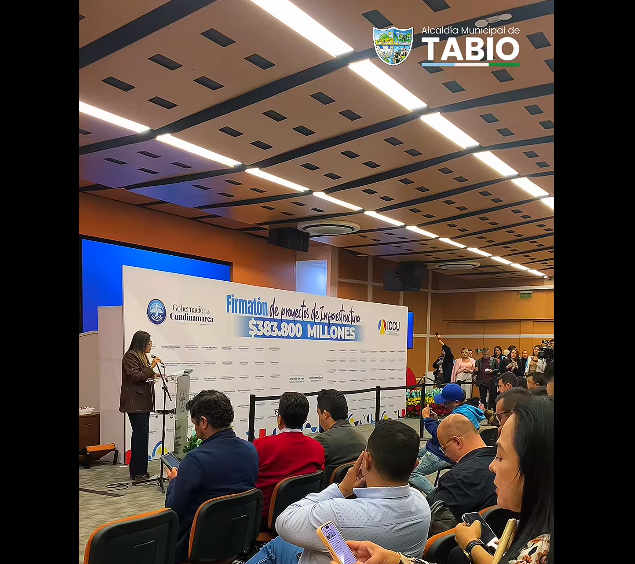 |Tabio| asegura más de 17 mil millones en inversiones para |educación|, |saneamiento| y |movilidad rural| + Video