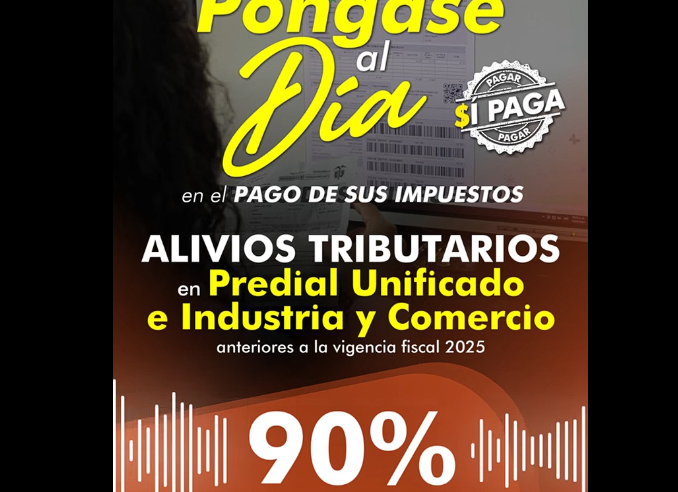 |Chía| ofrece descuento del 90% en |intereses de mora| para |impuestos pendientes| + Video