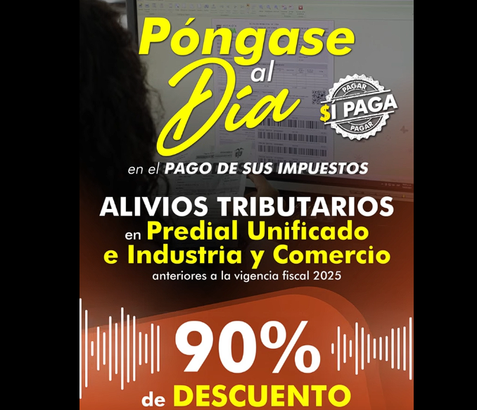 |Chía| ofrece descuento del 90% en |intereses de mora| para |impuestos pendientes| + Video