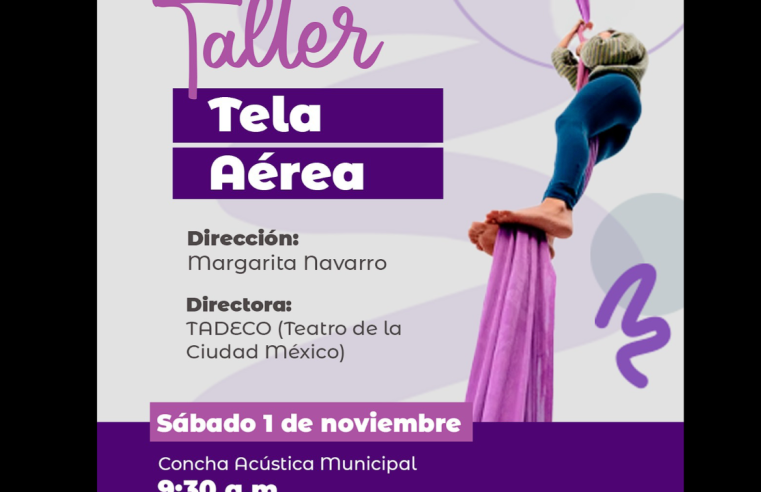 |Cogua| invita a disfrutar del |Taller de Tela| Aérea