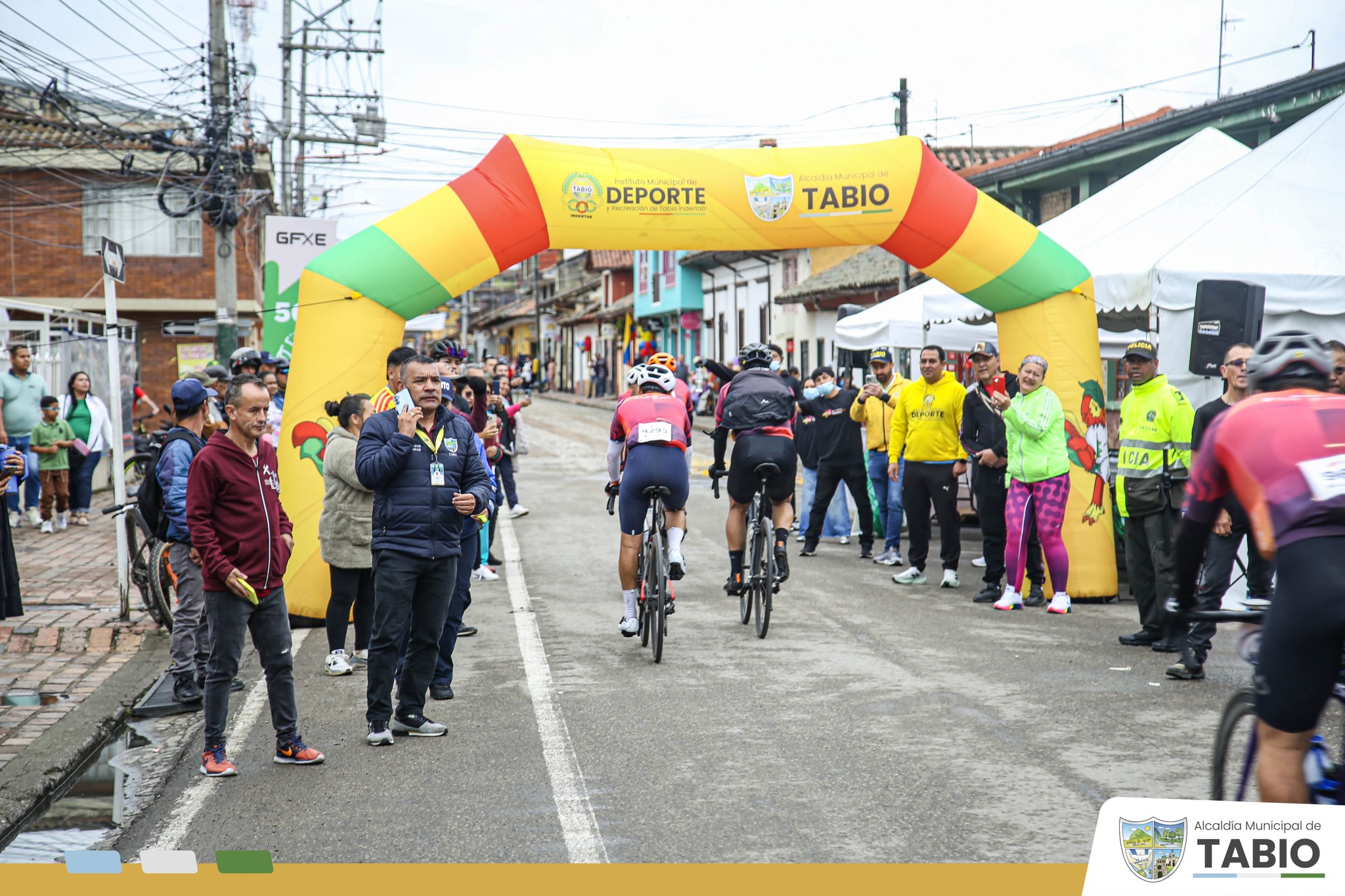 |Tabio| celebró el paso del |Gran Fondo| El Origen X |Egan|