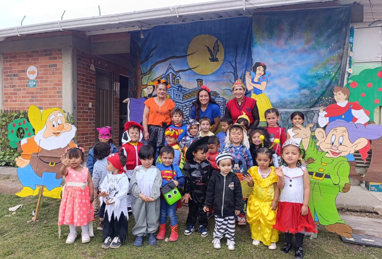 |Tocancipá| celebró el |Día Dulce| con los niños y niñas de los Hogares y Clubes de Orientación