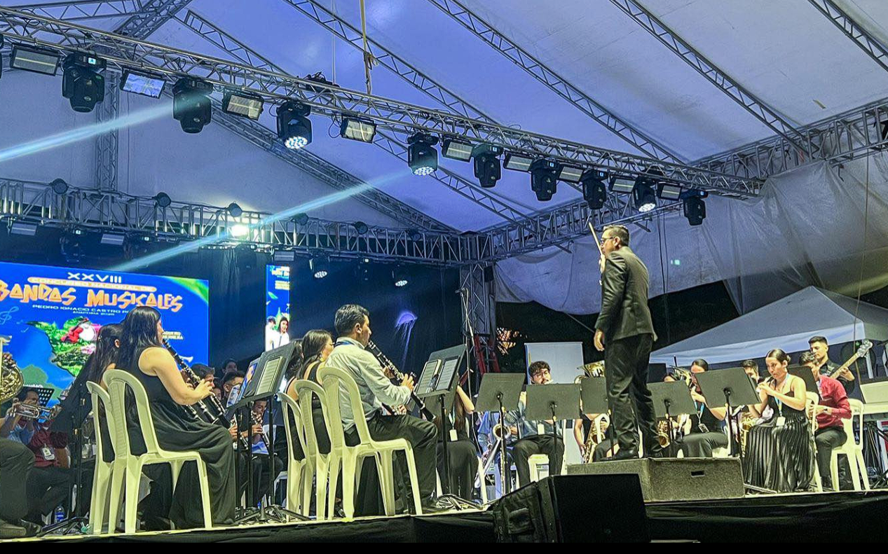 Más de 600 músicos participan en el |Concurso Nacional de Bandas|, consolidando a la región como epicentro |sinfónico del país|