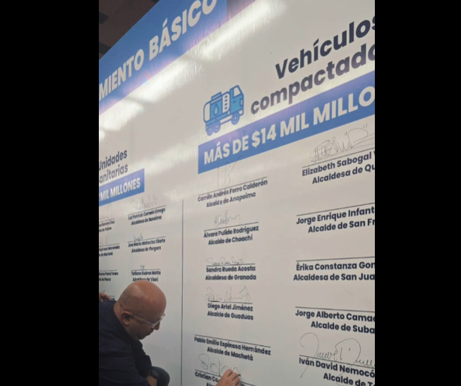 |Nemocón| contará con un nuevo vehículo compactador de |residuos sólidos|