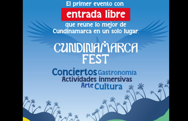 |Cundinamarca| llega al |Parque Simón Bolívar| con una gran fiesta de sabor, arte y música