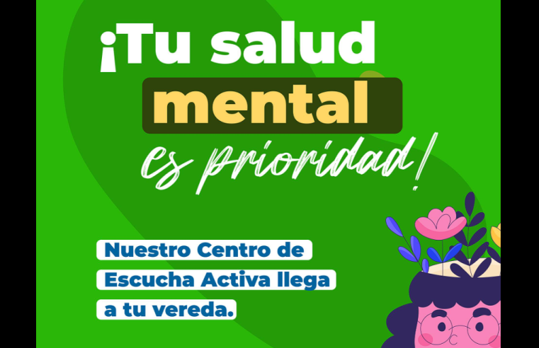 Centro de Escucha Activa llega a las veredas de |Cogua| para promover la |salud mental|