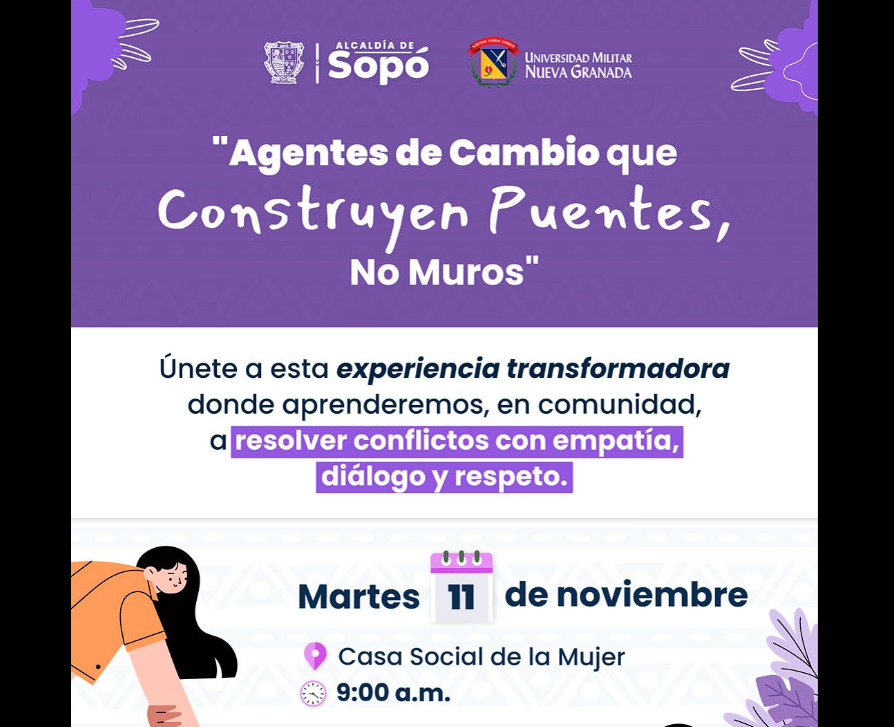 |Sopó| realizará dos jornadas de formación para fortalecer habilidades ciudadanas y |ambientales|