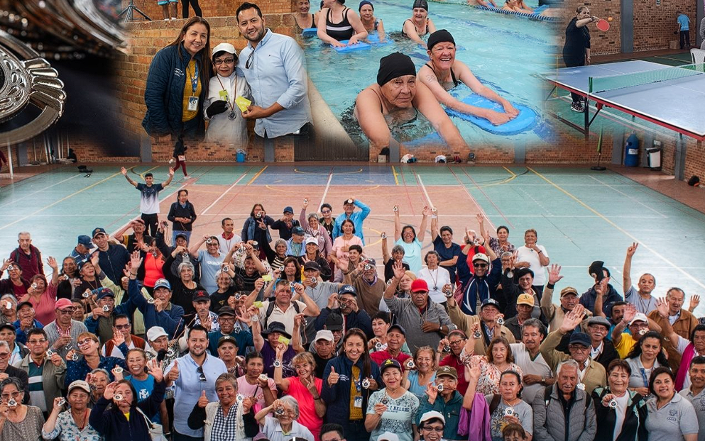 |Adultos mayores| participaron en una jornada deportiva y recreativa en el marco del |programa de Fomento| y |Desarrollo Social|