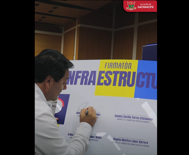 Histórico convenio para la construcción del nuevo |Centro de Salud| en |Gachancipá| 🏥✨