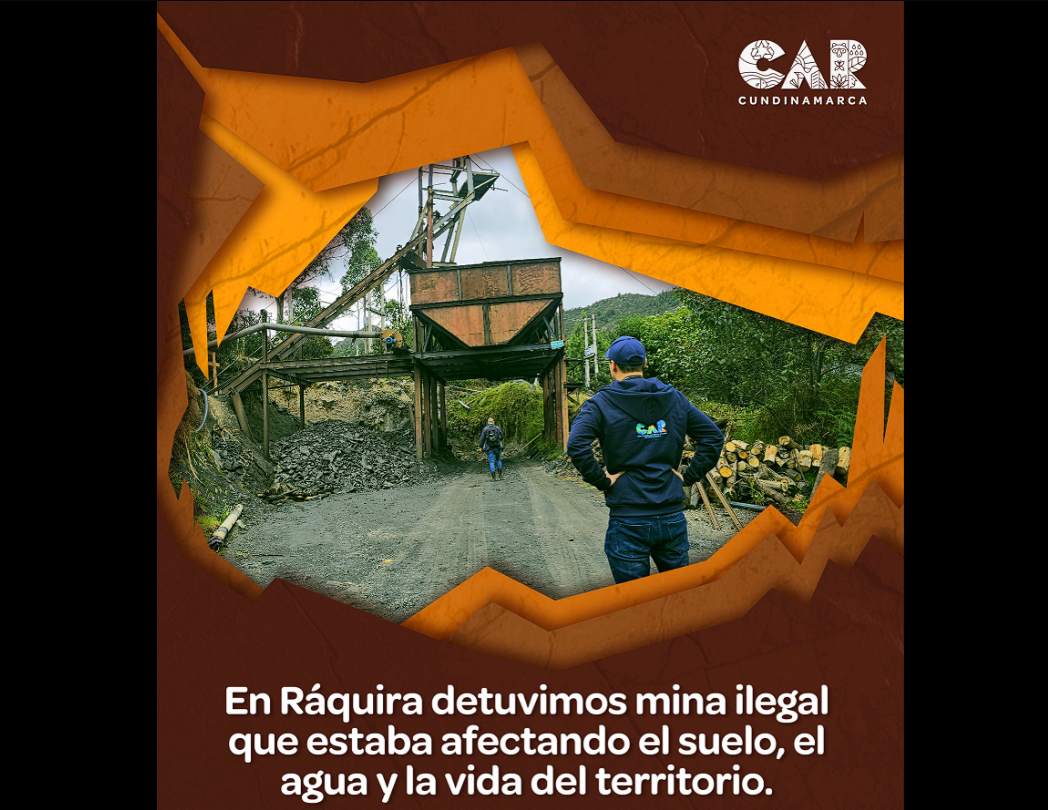 Autoridades detienen |operación minera ilegal| en |Ráquira| para proteger el |ambiente| 🌿💧