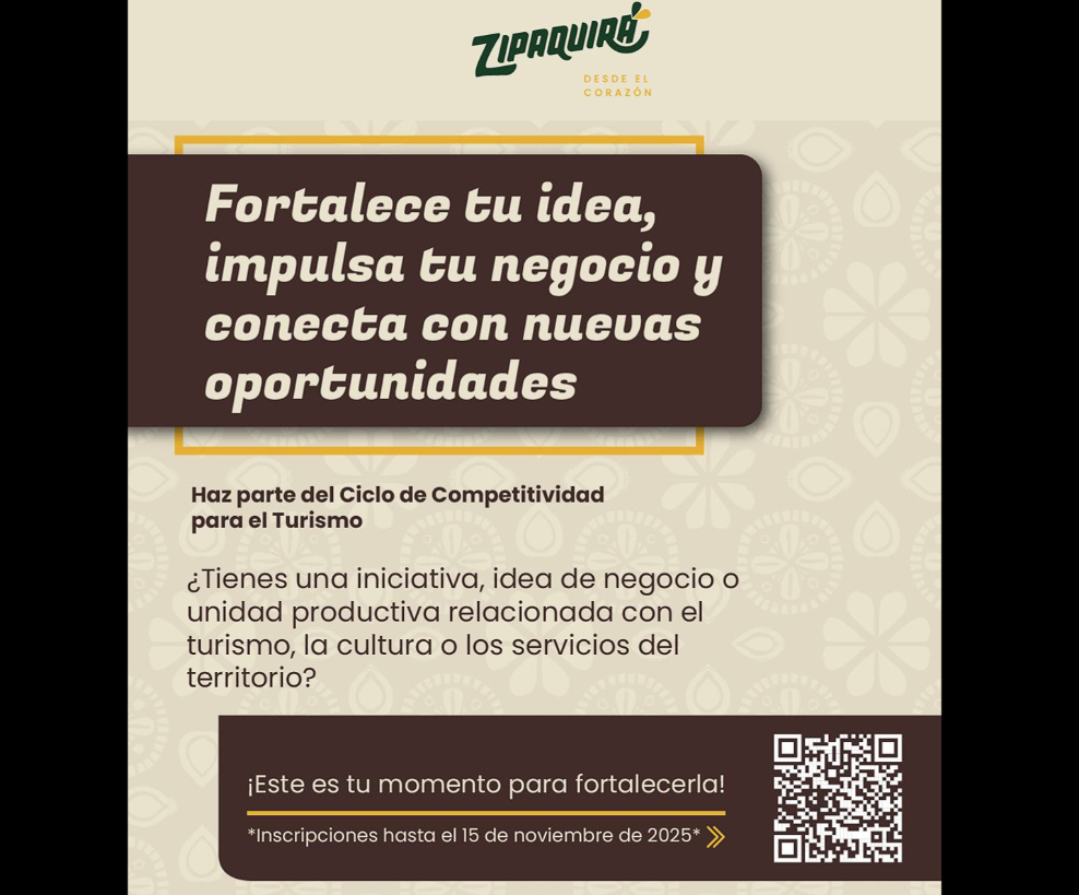 |Zipaquirá| impulsa el |emprendimiento| turístico con el |Ciclo de Competitividad|