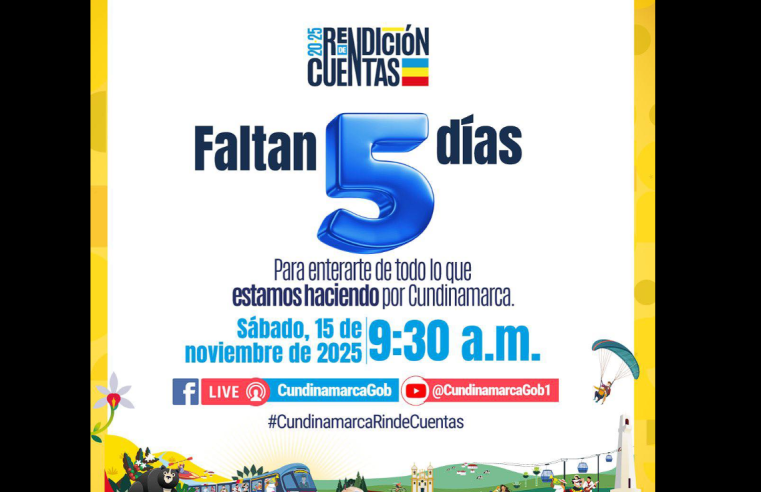 |Cundinamarca| se alista para su |rendición de cuentas| 2024
