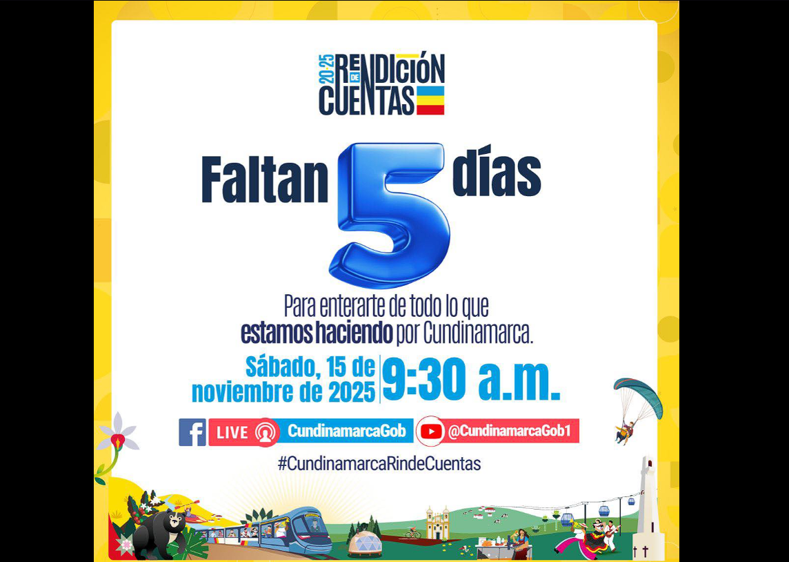 |Cundinamarca| se alista para su |rendición de cuentas| 2024