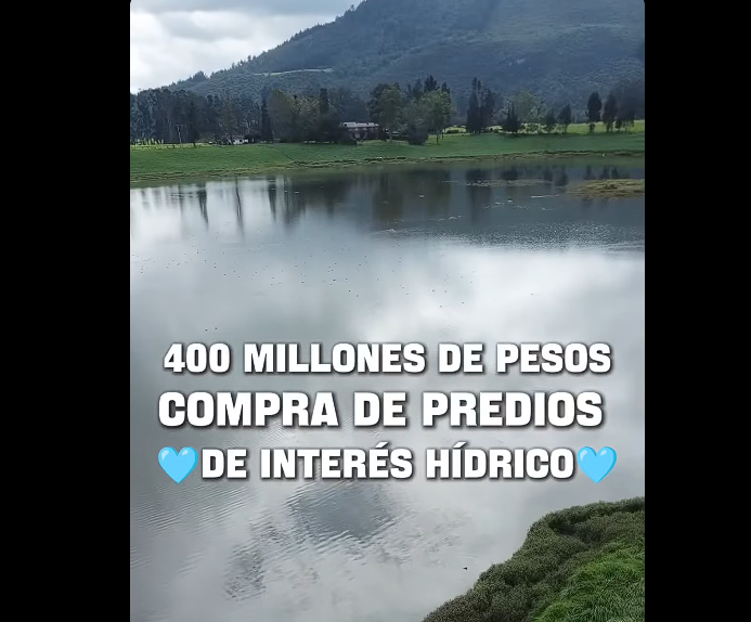 Alcaldías y Gobernación de |Cundinamarca| Firman Convenio para Proteger Predios de |Interés Hídrico| + Video