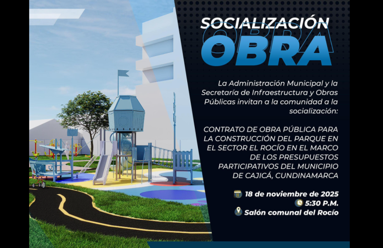 Parque para |El Rocío| será presentado a la comunidad