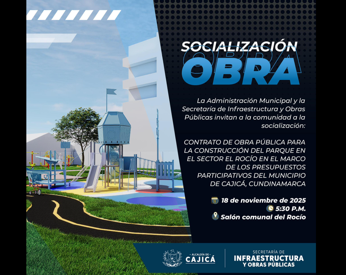 Parque para |El Rocío| será presentado a la comunidad