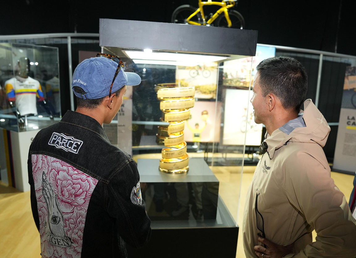 Homenaje a |Egan Bernal| en |Cundinamarca Fest|