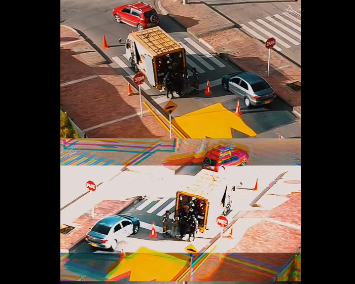 Mejoran la |señalización vial| con trabajos de pintura en |Zipaquirá| + Video