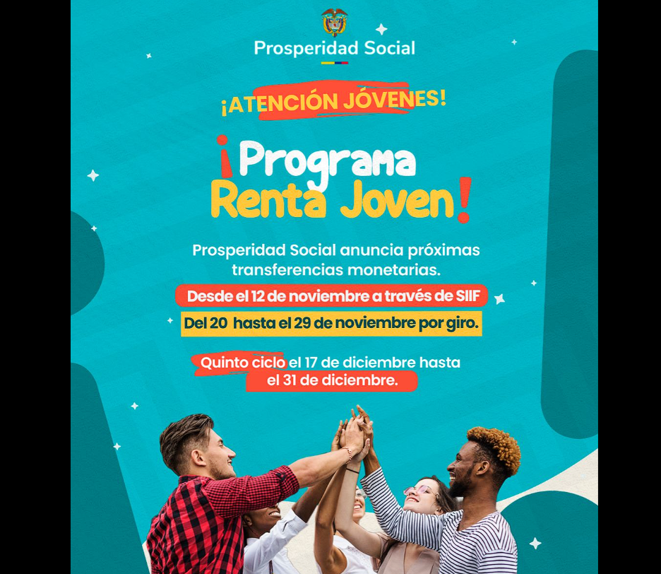 Transferencias de |Renta Joven| ya tienen fecha confirmada en |Zipaquirá|