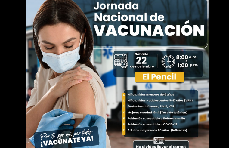 Jornada Nacional de |Vacunación| para fortalecer la |protección| en la comunidad