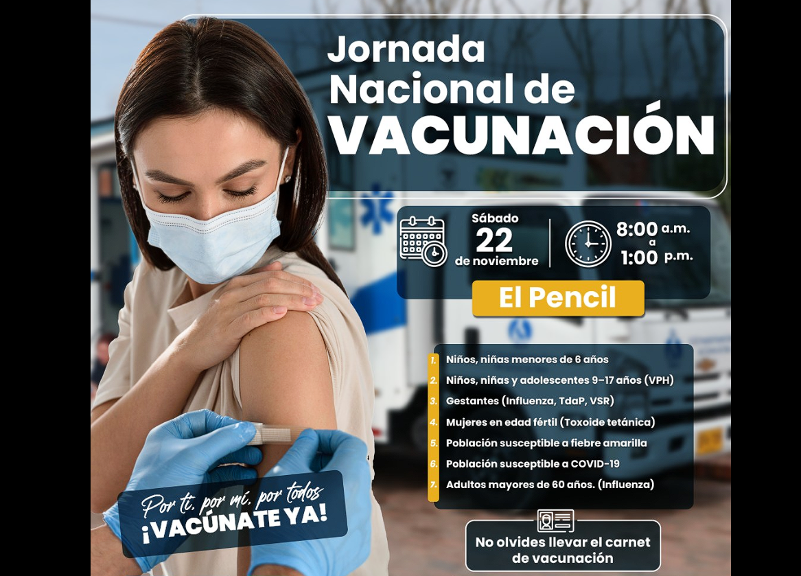 Jornada Nacional de |Vacunación| para fortalecer la |protección| en la comunidad