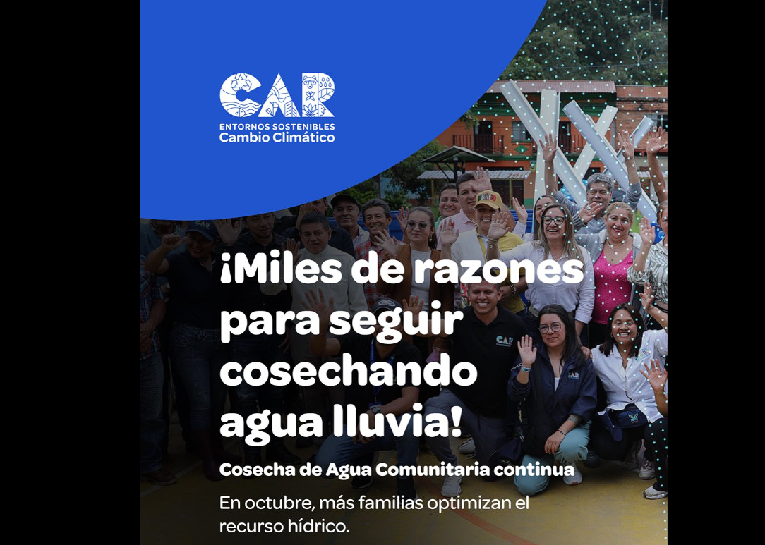 |Cundinamarca| avanza en la entrega de kits para cosecha de |agua lluvia|