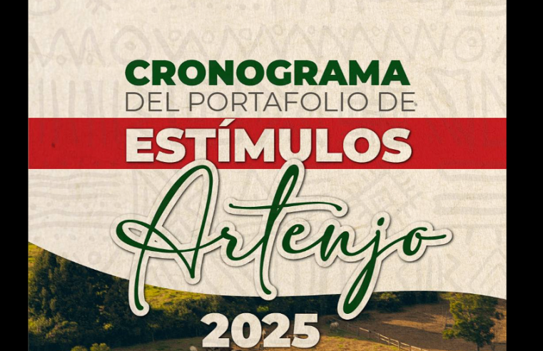 |Tenjo| presenta el cronograma del |Portafolio de Estímulos| Artenjo 2025
