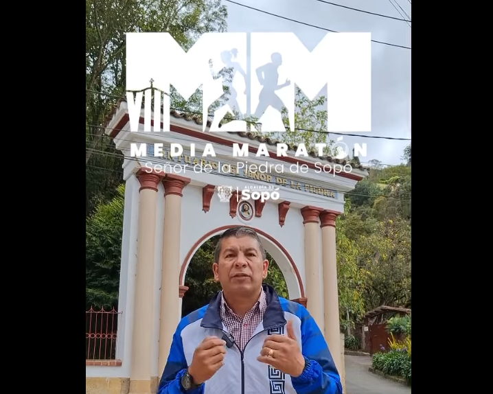 |Media Maratón| “Señor de la Piedra de Sopó” incorpora |recorrido recreativo| e |inclusivo| de 5K + Video