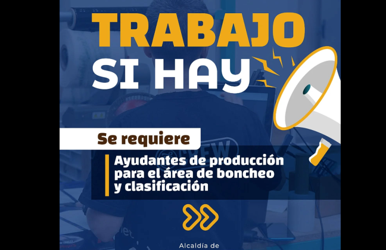 La Secretaría de |Desarrollo Económico| Presenta Nuevas |Ofertas Laborales| en |Cogua|