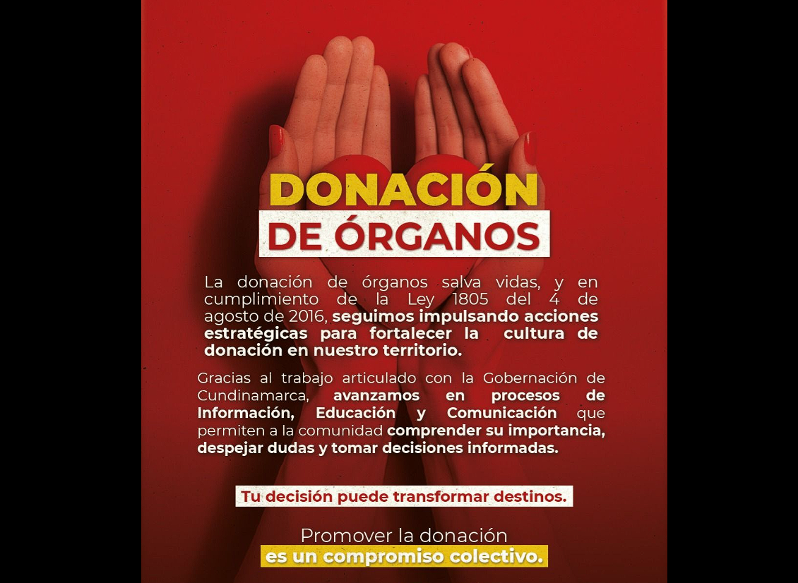 |Tenjo| impulsa una cultura de donación responsable y solidaria
